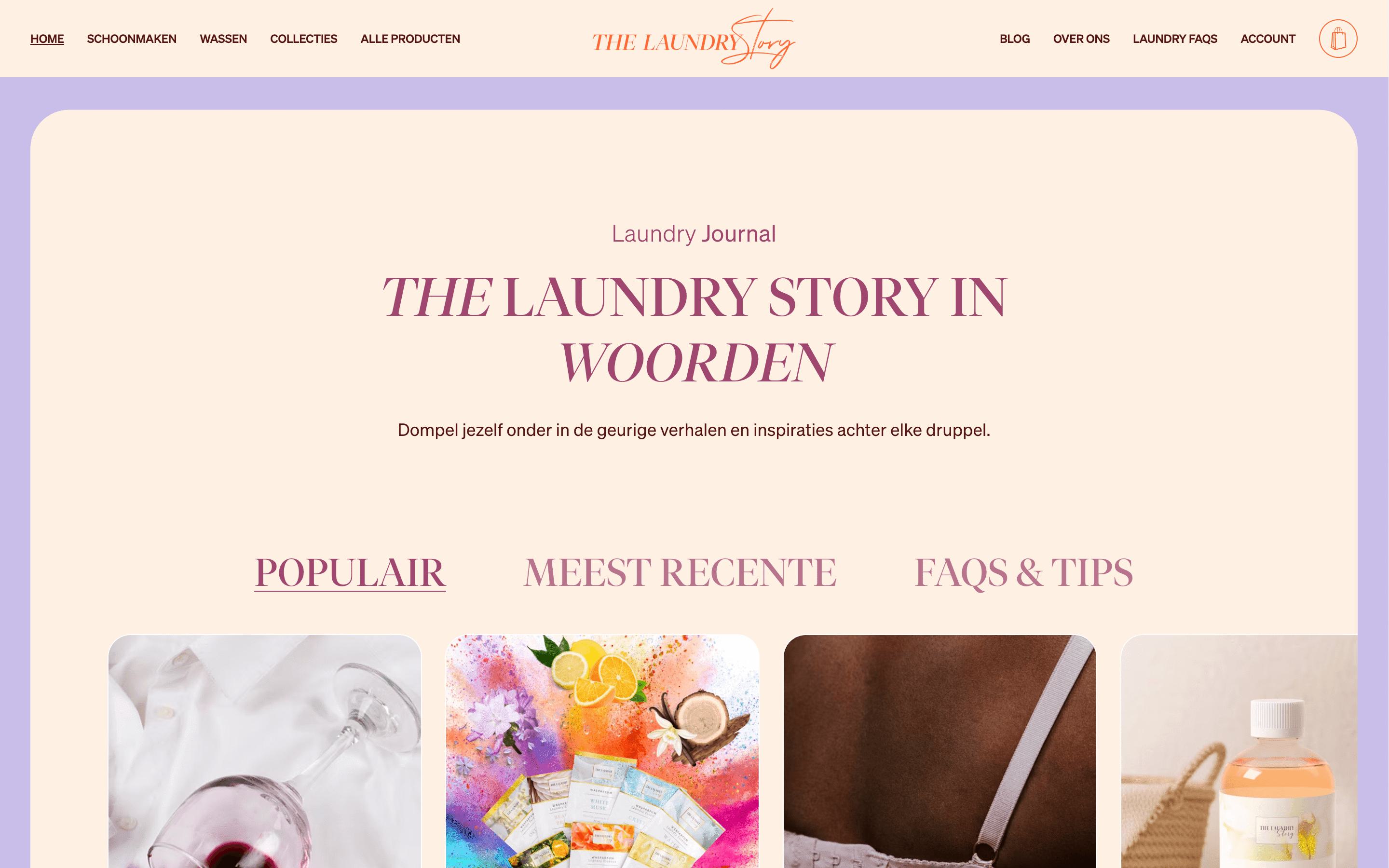 Home blog carousel