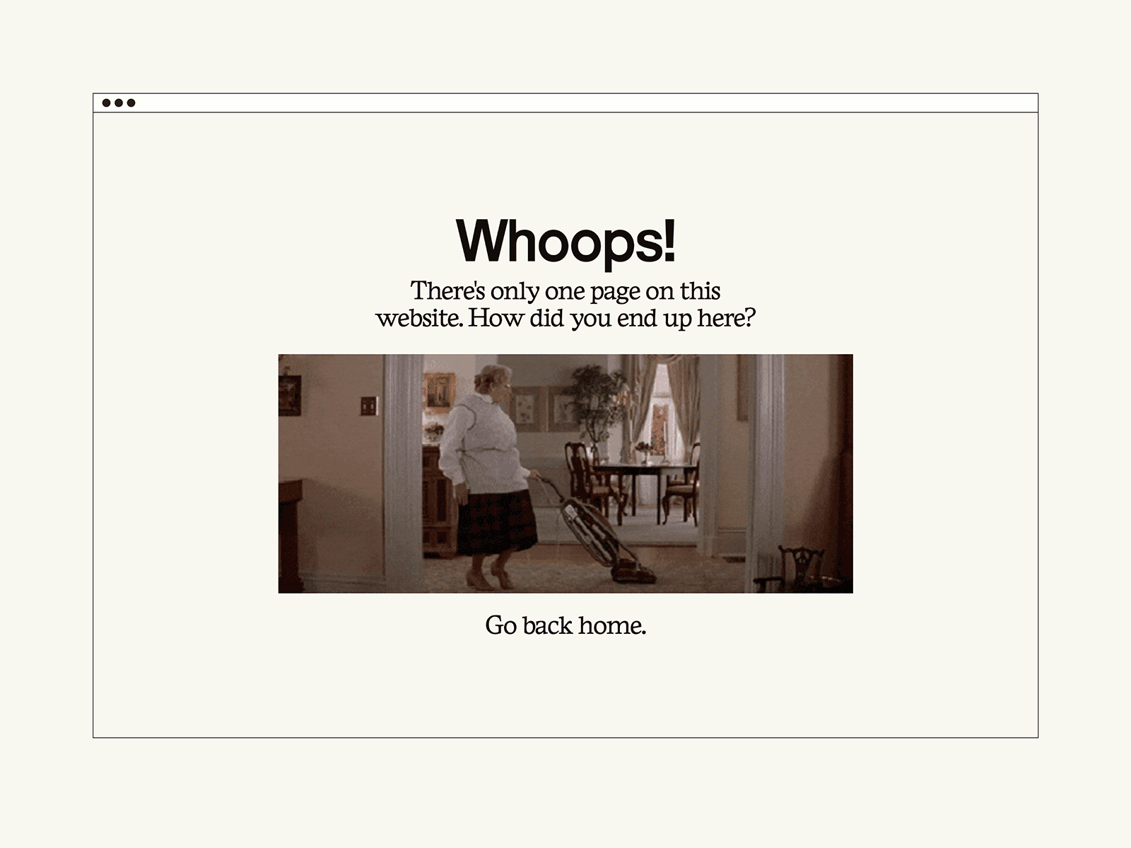 Oreck Vacuum Service and Repair Website by History of Salad 404