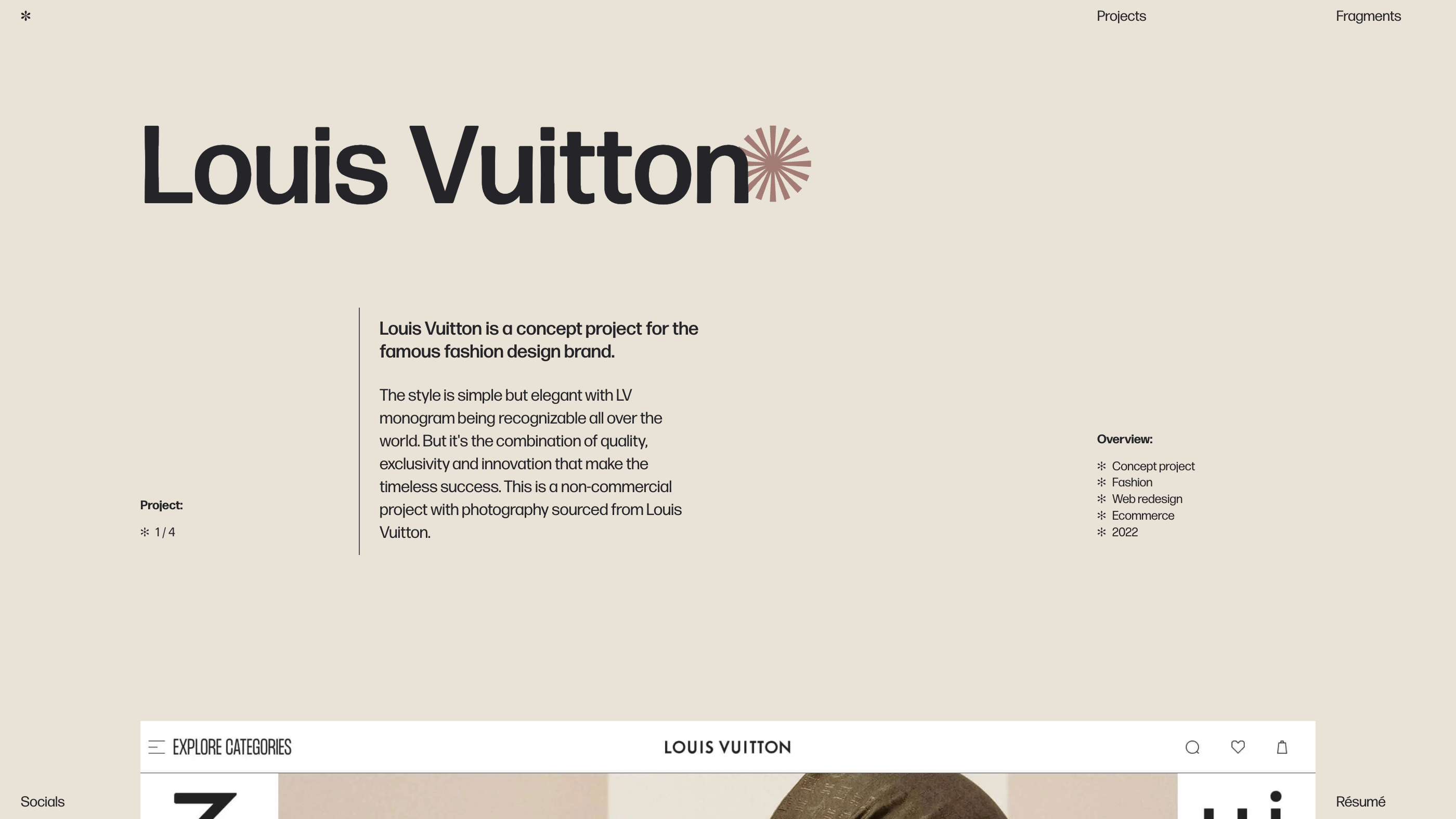 Marija works project louis vuitton16x9